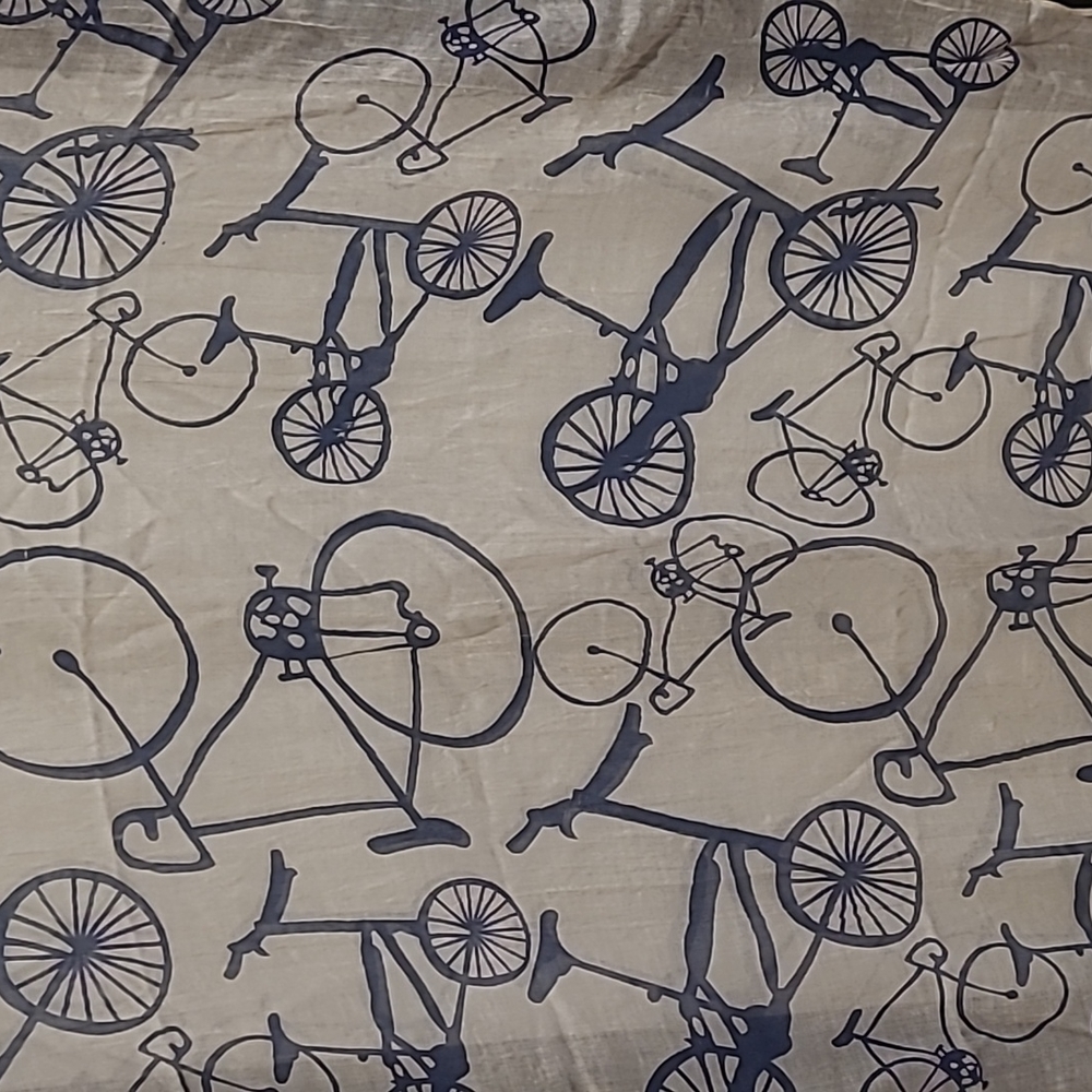 NWT Bicycle printed scarf